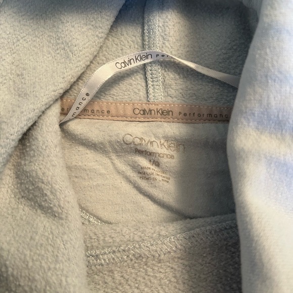 Calvin Klein Performance Light Blue Pullover - Picture 3 of 4